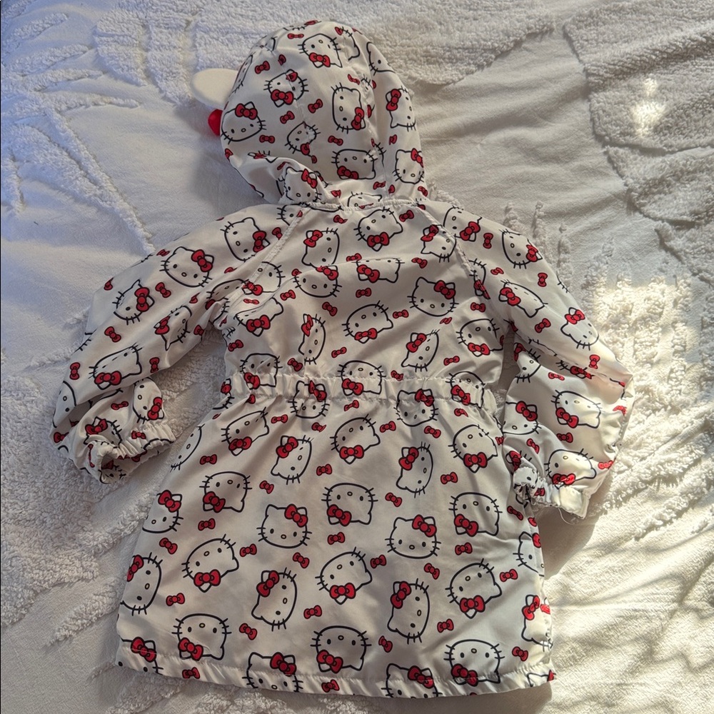 Hooded Windbreaker Jacket with Ears - Picture 10 of 11